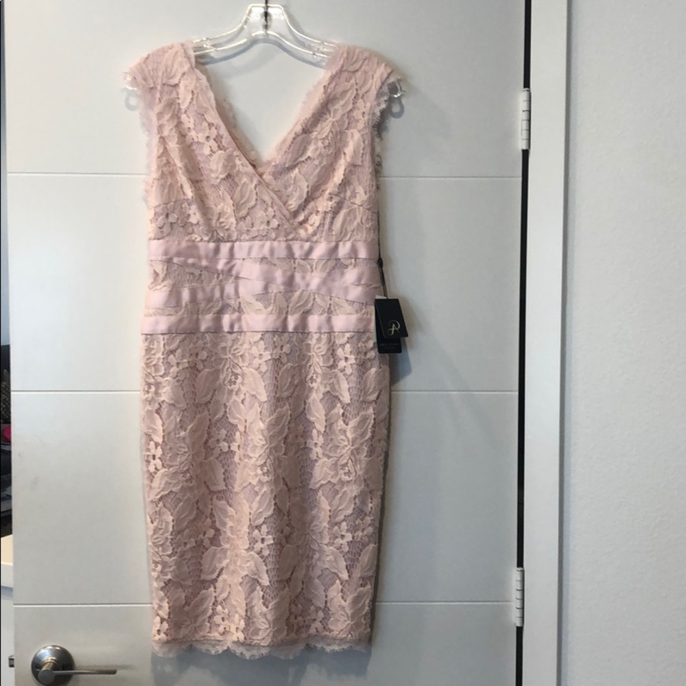 *NEW* Blush lace cocktail dress